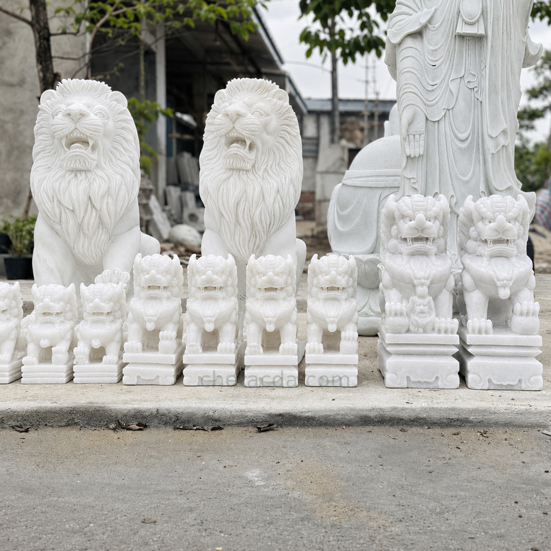 Tượng Kỳ Lân đá nhỏ tự nhiên - Xuân Ngọc Phát
