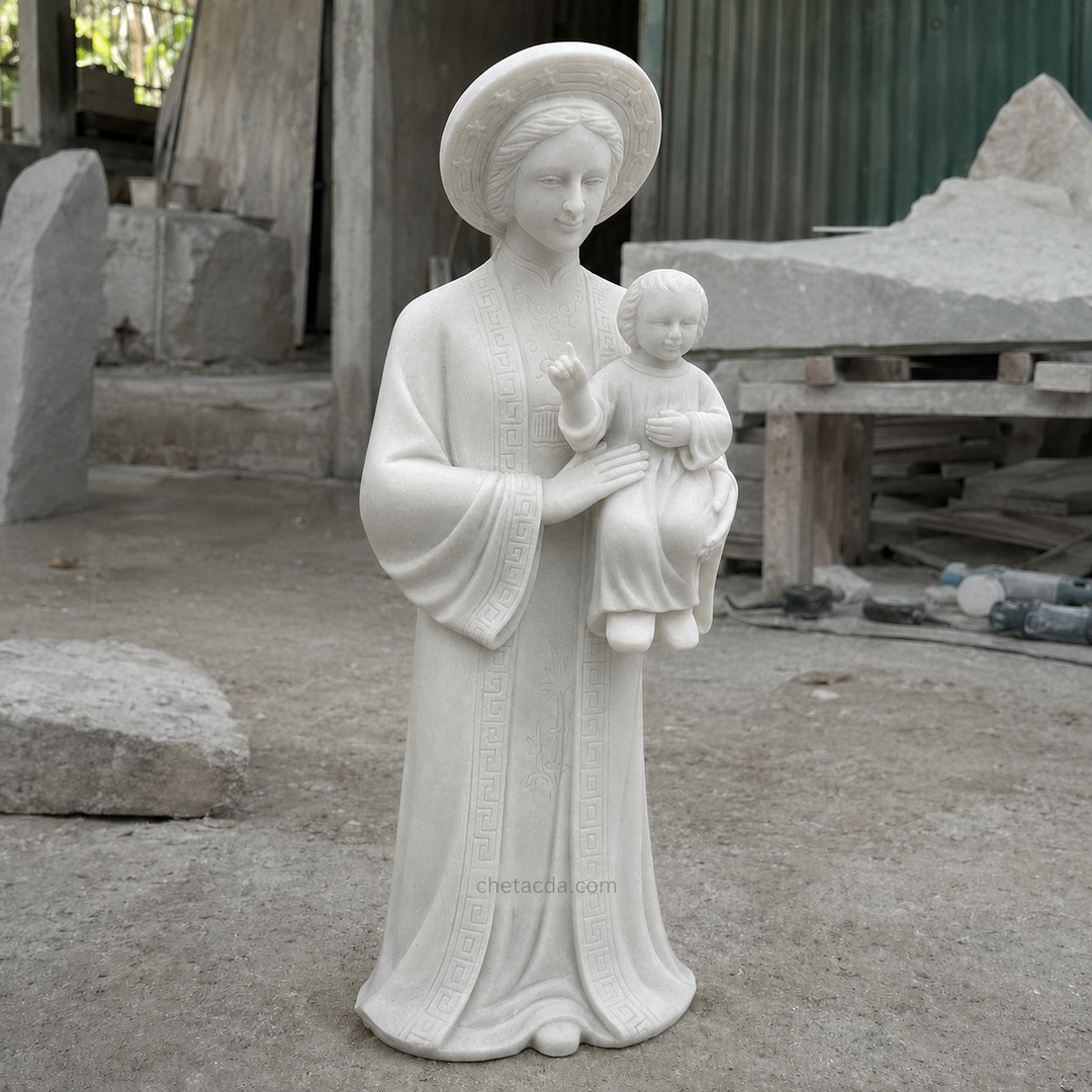 Tượng Đức Mẹ La Vang bằng đá - Xuân Ngọc Phát