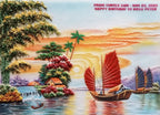Tranh Đá Quý Thuận buồm xuôi gió 07 Phong Thủy – Biểu tượng hanh thông - HTX. Tân Ngọc Phát