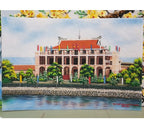 Tranh Đá Quý Tranh Cảng Nhà Rồng Phong Thủy – Vẻ đẹp sơn thủy hữu tình - HTX. Tân Ngọc Phát