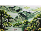 Tranh Đá Quý Rừng núi hùng vĩ – Vẻ đẹp sơn thủy hữu tình, sang trọng và bình an - HTX. Tân Ngọc Phát