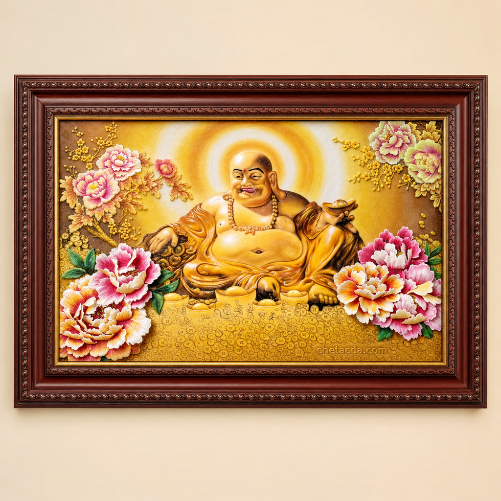 Tranh Đá Quý Cao Cấp Phong Thủy TPC 060 - Hình ảnh chi tiết 2