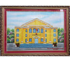 Tranh Đá Quý Phong cảnh tòa án nhân dân Phong Thủy – Vẻ đẹp sơn thủy hữu tình - HTX. Tân Ngọc Phát