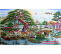 Tranh Đá Quý Vinh quy bái tổ Phong Thủy – ảnh sản phẩm 1 – Xuân Ngọc Phát