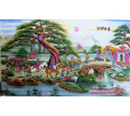 Tranh Đá Quý Vinh quy bái tổ Phong Thủy – ảnh sản phẩm 1 – Xuân Ngọc Phát