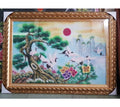 Tranh Đá Quý Tùng hạc – Biểu tượng trường thọ, bình an và phúc lộc - HTX. Tân Ngọc Phát