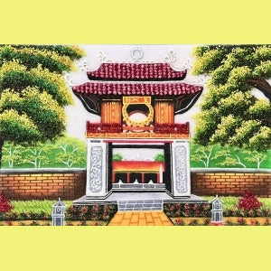 Tranh Đá Quý Văn Miếu Quốc Tử Giám Phong Thủy - HTX. Tân Ngọc Phát