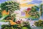 Tranh Đá Quý Phong cảnh hữu tình Phong Thủy – Vẻ đẹp sơn thủy hữu tình - HTX. Tân Ngọc Phát