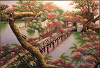 Tranh Đá Quý Cầu thê húc – Vẻ đẹp thủ đô cổ kính, thanh lịch và giàu hoài niệm - HTX. Tân Ngọc Phát