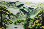 Tranh Đá Quý Rừng núi hùng vĩ – Vẻ đẹp sơn thủy hữu tình, sang trọng và bình an - HTX. Tân Ngọc Phát