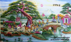 Tranh Đá Quý Vinh quy bái tổ Phong Thủy – ảnh sản phẩm 2 – Xuân Ngọc Phát