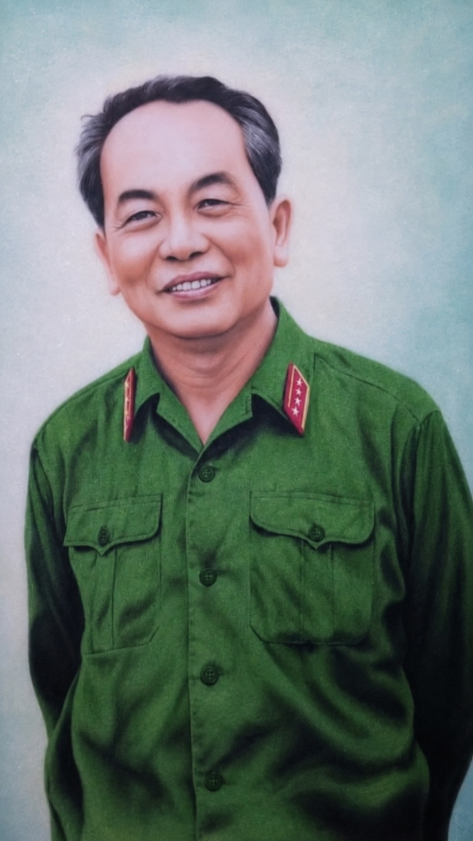 Tranh Đá Quý Cao Cấp Đại Tướng Võ Nguyên Giáp – Mẫu 02 - Hình ảnh chi tiết 2