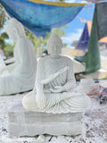 Tượng Phật Thích Ca Bằng Đá Tự Nhiên - Cẩm Thạch - Tân Ngọc Phát