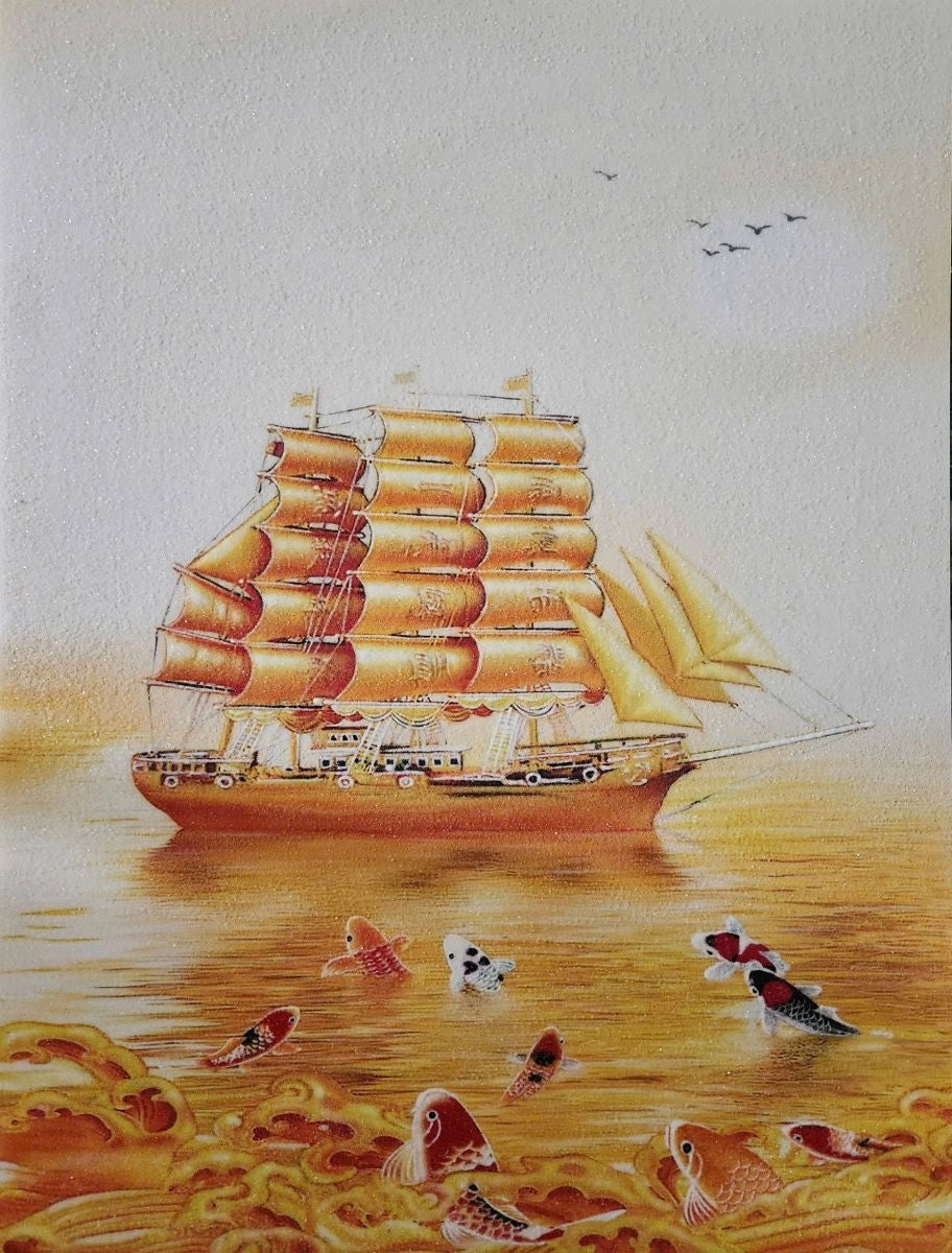 Tranh Đá Quý Hoa Nghệ Thuật Tươi Sáng Tài Lộc Phong Thủy – Tươi sáng, thanh lịch và giàu sinh khí chế tác từ đá quý tự nhiên Lục Yên