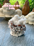 Tượng Phật Di Lặc Đá Ngọc Onyx Phong Thủy – Chạm Khắc Thủ Công